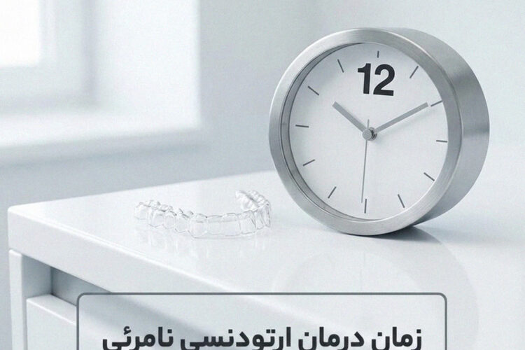 مدت زمان درمان ارتودنسی نامرئی (الاینر شفاف) دقیقاً چقدر است؟